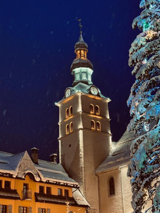 Chalet Le Repaire Proche Piste Lägenhet Megève Exteriör bild