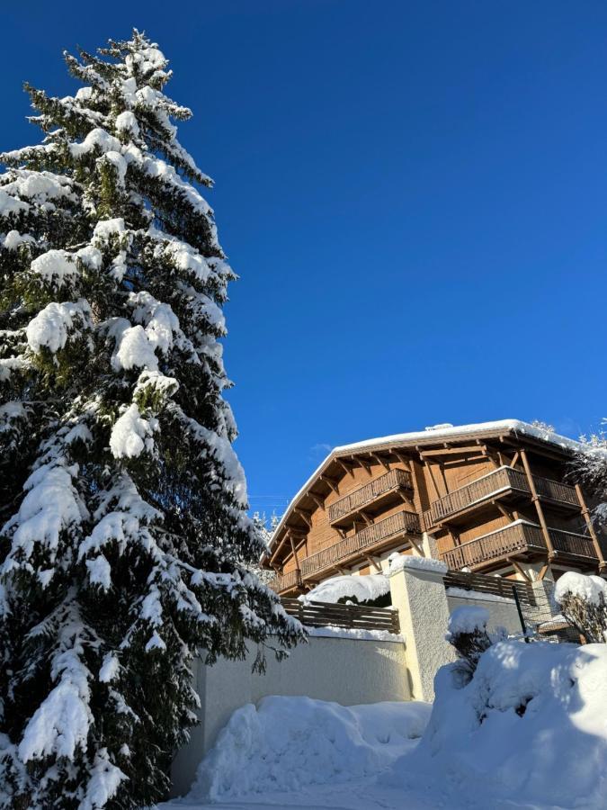 Chalet Le Repaire Proche Piste Lägenhet Megève Exteriör bild