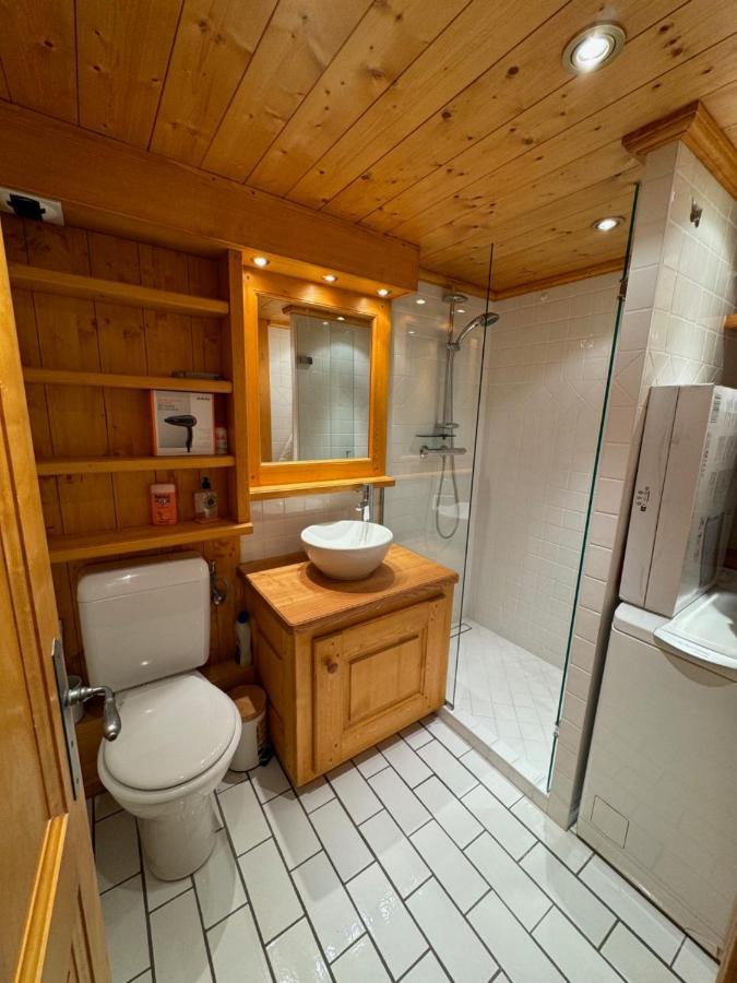 Chalet Le Repaire Proche Piste Megève Exteriör bild