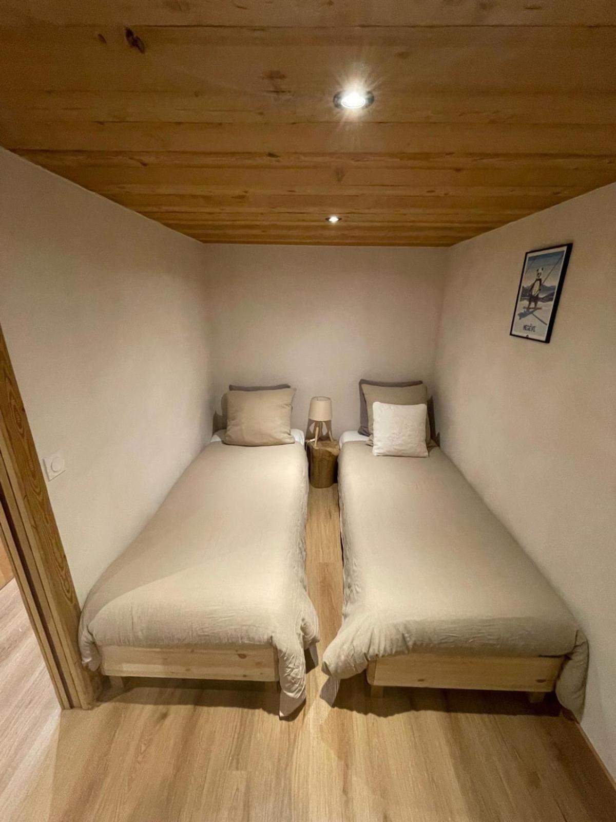 Chalet Le Repaire Proche Piste Megève Exteriör bild
